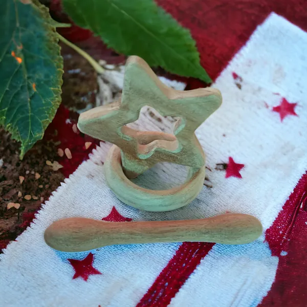 Organic_Neem_Wooden_Teething_Toys_of_Shapes_Star,_Dumbbell_and_Ring