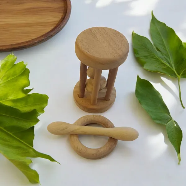 Combo_of_Neem_Wooden_Tumbler_Rattle_&_Teethers_of_Shapes_-_Dumbbell_&_Ring
