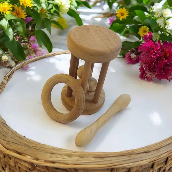 Combo_of_Neem_Wooden_Tumbler_Rattle_&_Teethers_of_Shapes_-_Dumbbell_&_Ring