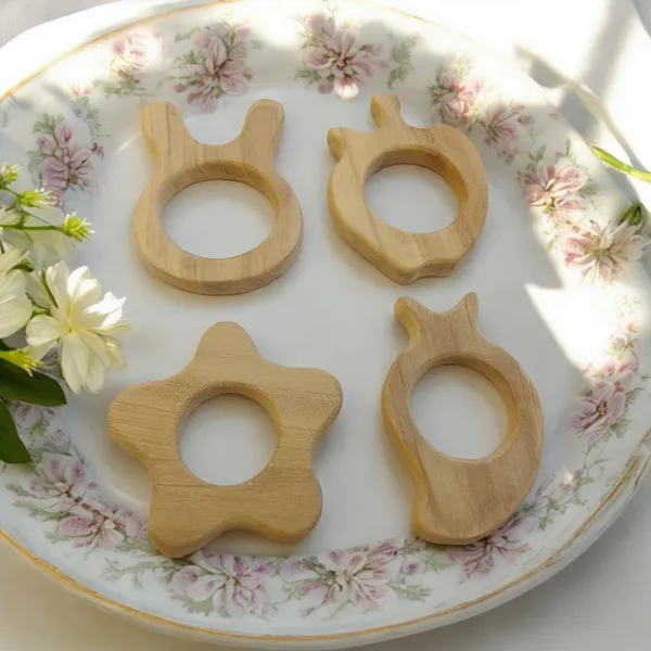 100%_Pure_Neem_Wooden_Teethers_For_Babies_Of_Age_0_To_3_Years_|_Apple,_Mango,_Flower_&_Bunny_Shapes