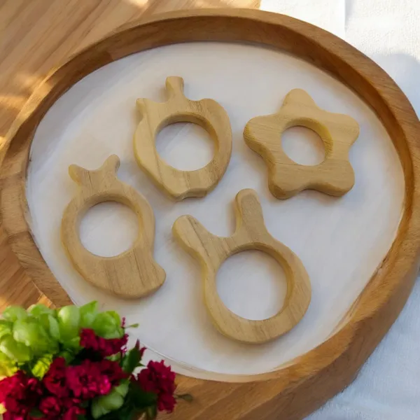 100%_Pure_Neem_Wooden_Teethers_For_Babies_Of_Age_0_To_3_Years_|_Apple,_Mango,_Flower_&_Bunny_Shapes