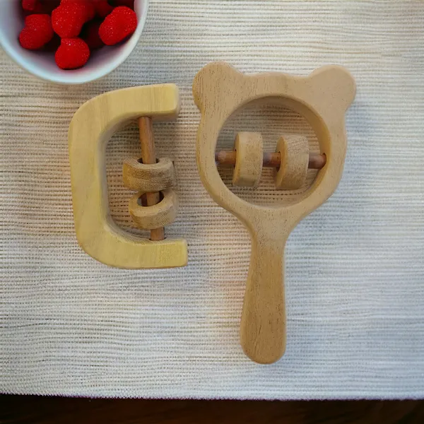Soothing_Sound_Making_Set_of_2__Neem_Wooden_Rattles_-_Mickey_Head_&_C_Shape