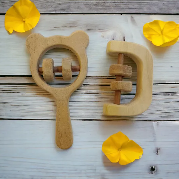 Soothing_Sound_Making_Set_of_2__Neem_Wooden_Rattles_-_Mickey_Head_&_C_Shape