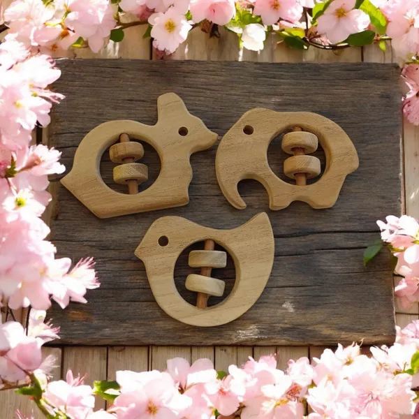 Anti_Bacterial__Neem_Wooden_Rattles_For_Babies_of_Age_0_To_3_Years_|_Dove,_Rabbit_&_Elephant_Shapes