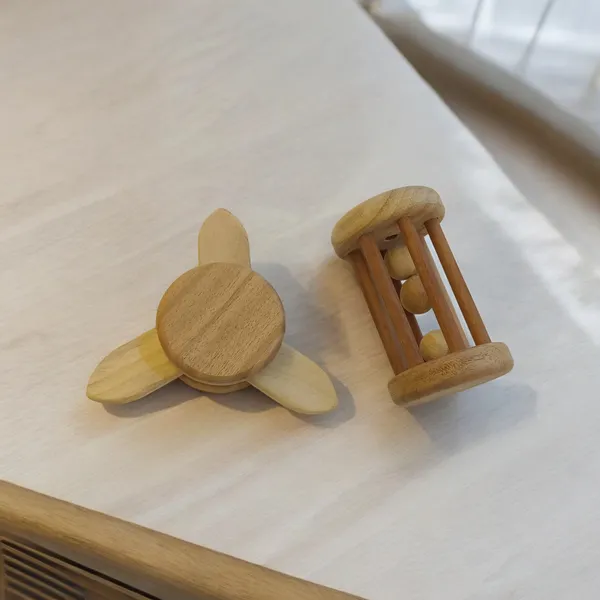 Healthy_Neem_Wooden_Rattles_of_Shapes-_Tumbler_&_Flower_Tumbler