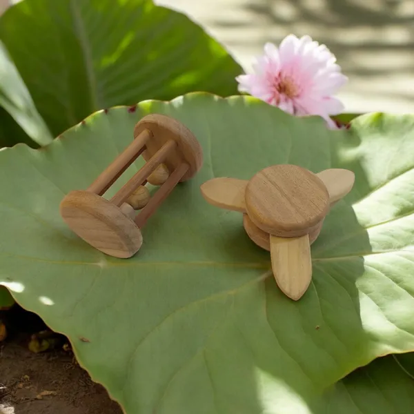 Healthy_Neem_Wooden_Rattles_of_Shapes-_Tumbler_&_Flower_Tumbler