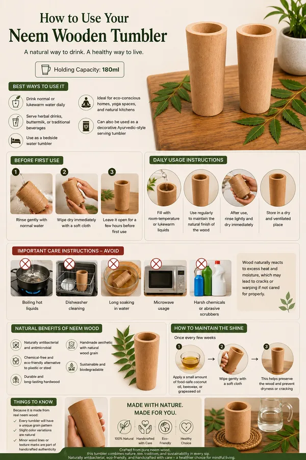 Set_of_2_Neem_Wooden_Tumblers_for_Water_&_Juices_–_13_cm_Height,_180_ml_|_Made_from_Natural_Neem_Wood_|_Anti-Bacterial_|_Handmade_|_Brown