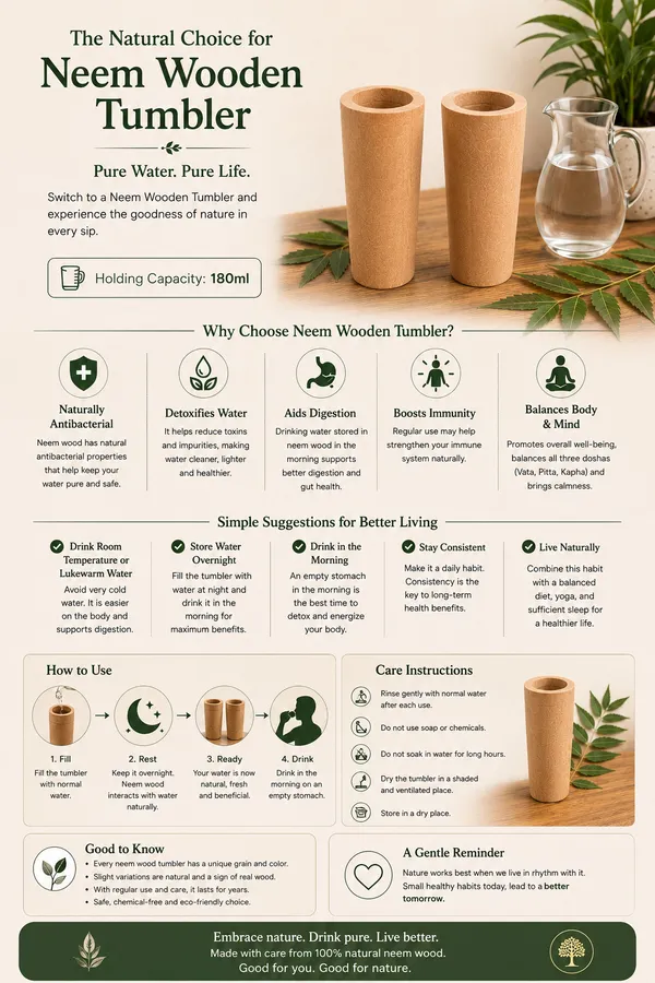 Set_of_2_Neem_Wooden_Tumblers_for_Water_&_Juices_–_13_cm_Height,_180_ml_|_Made_from_Natural_Neem_Wood_|_Anti-Bacterial_|_Handmade_|_Brown