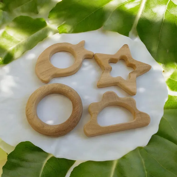 Gum_Strengthening_Neem_Wooden__Baby_Teethers_-_Star,_Cloud,_Ring_&_Mango_Shapes