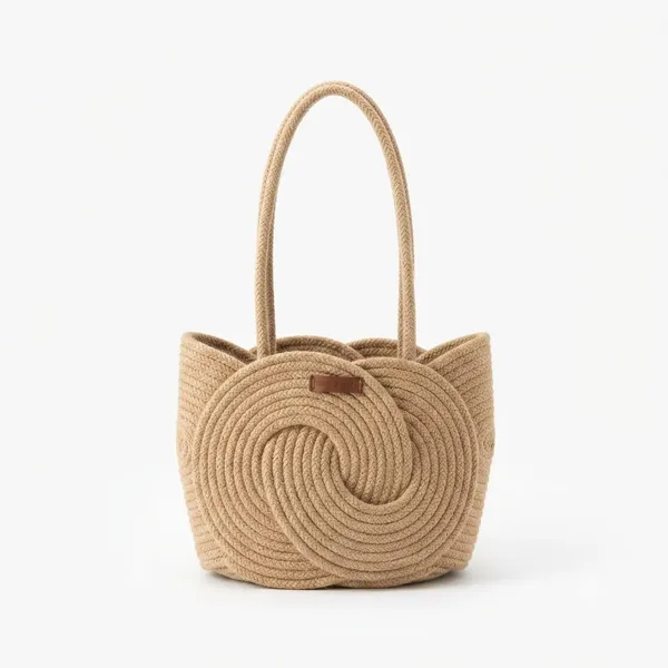 Cotton_rope_boho_fancy_handbag_stlish_handmade_.Handmade_cotton_cored_corssbody_Bags_small_purse_with_gold_chain_strap_and_strap_and_clasp,_Elegant_shoulder_bag,