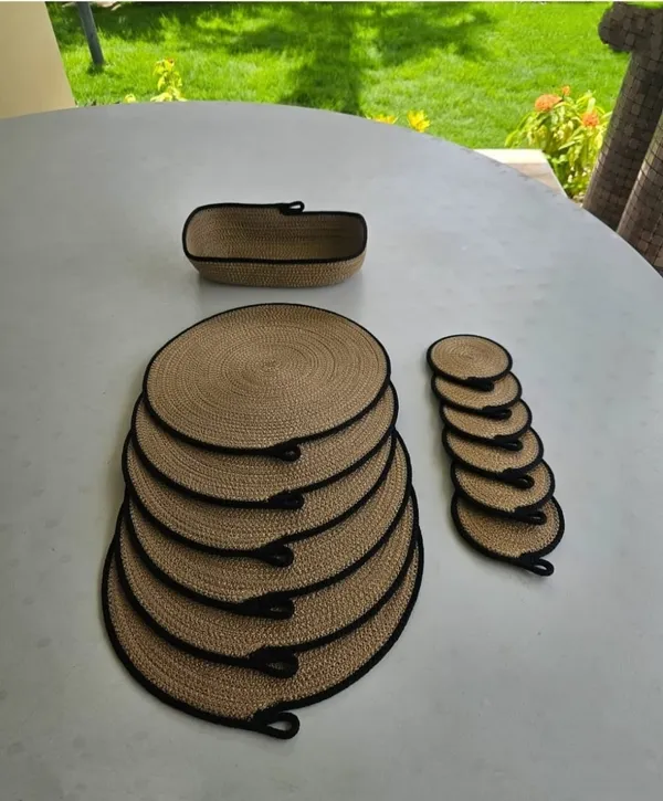 Handwoven_Jute_Dining_Table_Décor_Set_(Runner_+_Placemats_+_Coasters)
