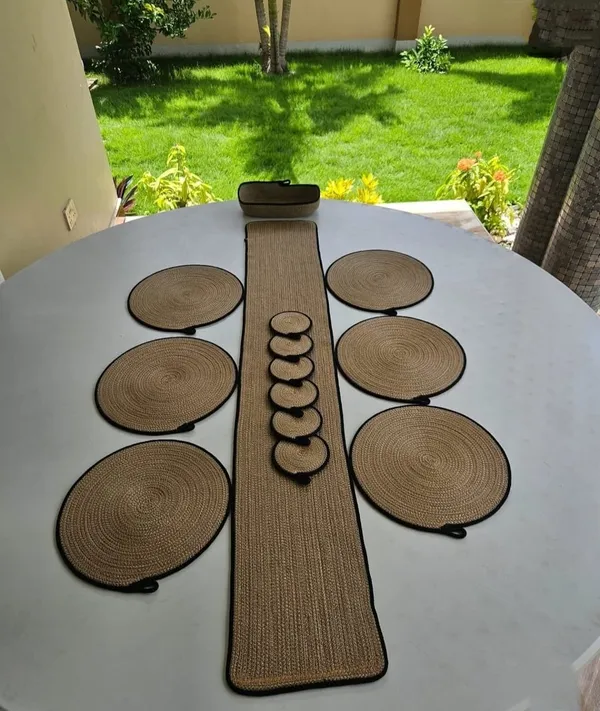 Handwoven_Jute_Dining_Table_Décor_Set_(Runner_+_Placemats_+_Coasters)