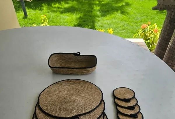 Handwoven_Jute_Dining_Table_Décor_Set_(Runner_+_Placemats_+_Coasters)