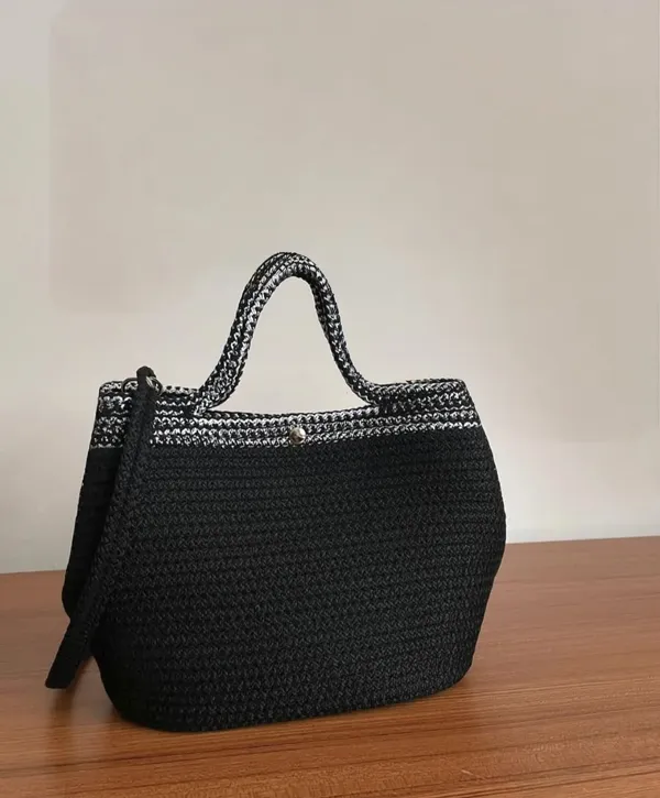 Monochrome_Weave_Tote