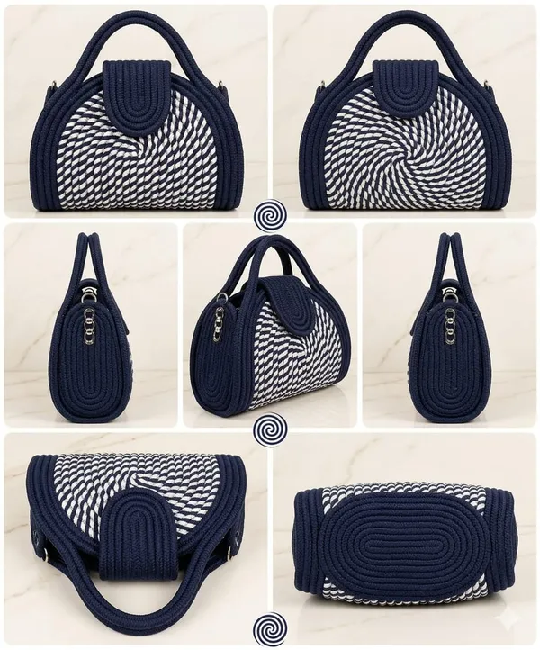 Cotton_Rope_Handmade_Cotton_rope__ring_design_bag___Rope_Crossbody_-_Bho_Summer_Pures_Handmade_Claret_Woven_Straw_Bag:_Boho_Wooden_Handle_Purse
