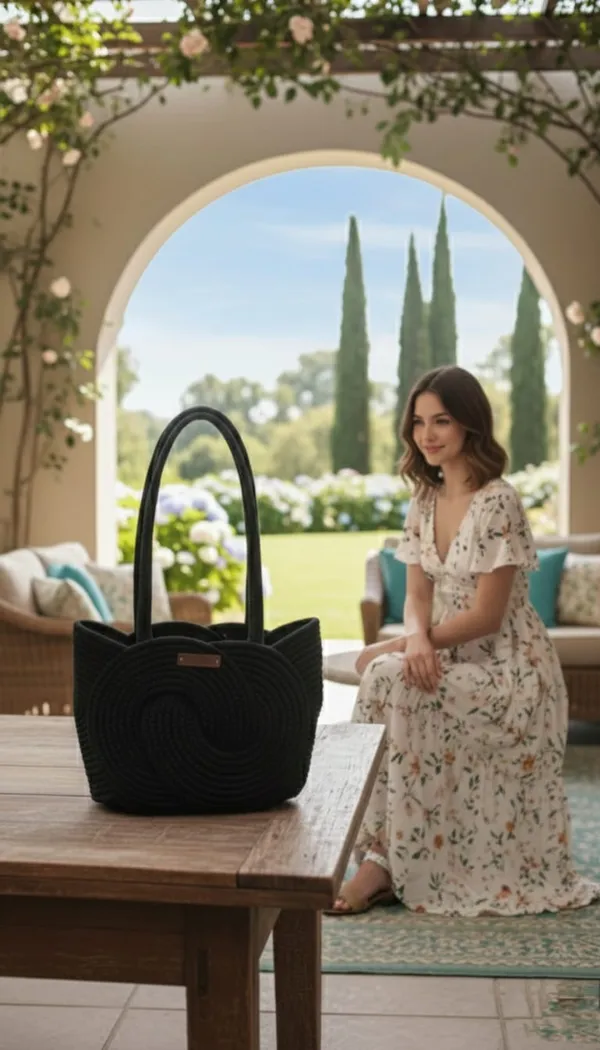 Cotton_rope_boho_fancy_handbag_stlish_handmade_.Handmade_cotton_cored_corssbody_Bags_small_purse_with_gold_chain_strap_and_strap_and_clasp,_Elegant_shoulder_bag,