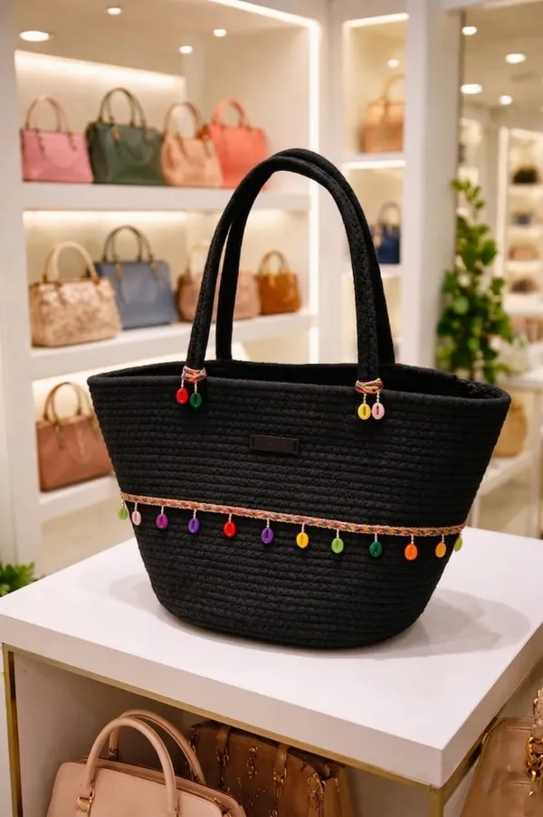 Cotton_Rope_Handmade_Cotton_rope_bag___Rope_Crossbody_-_Bho_Summer_Pures_Handmade_Claret_Woven_Straw_Bag:_Boho_Wooden_Handle_Pures_COLER_BLACK