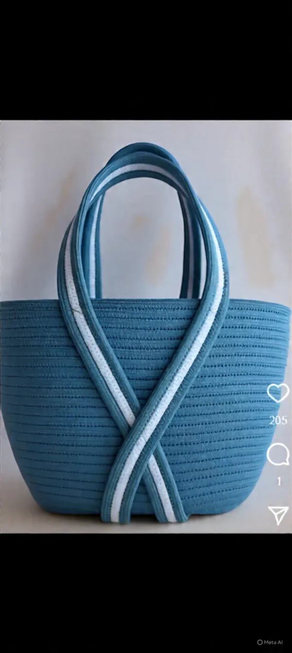 Women_CUTE_FANCY_Bucket_Bag_Casual_Woven_Beach_Handbag_Handmade_Small_Dry_grass/Natural_Cane/Chic_Dry_Grass_bag/handbag_from_Manipur/carry_tote_bag_Sling_Bags_White-Crtoon