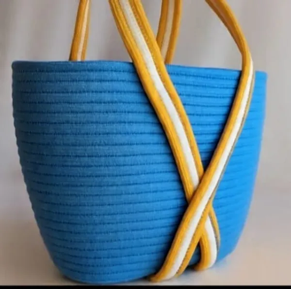 Women_CUTE_FANCY_Bucket_Bag_Casual_Woven_Beach_Handbag_Handmade_Small_Dry_grass/Natural_Cane/Chic_Dry_Grass_bag/handbag_from_Manipur/carry_tote_bag_Sling_Bags_White-Crtoon