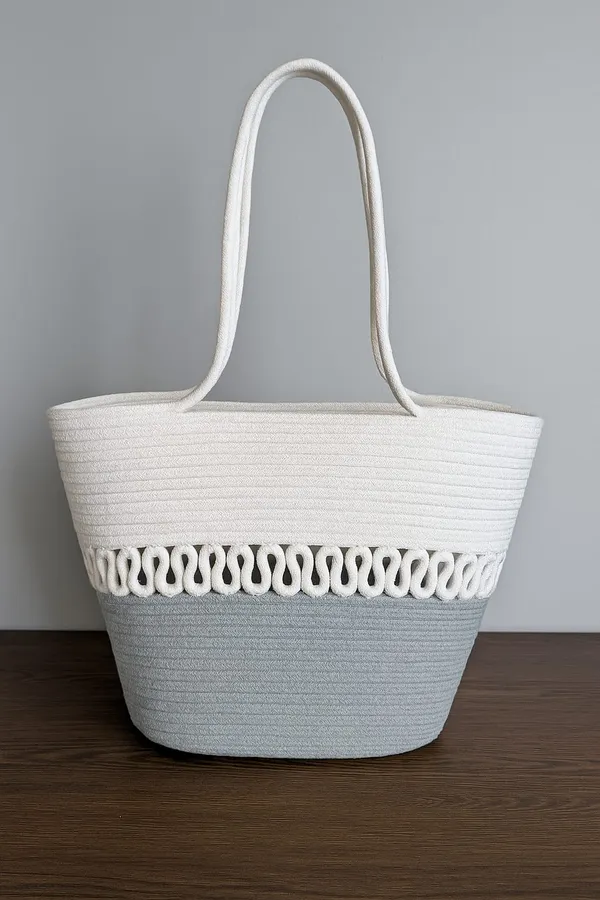 White-Grey_Jute_&_Cotton_Bag_-_Bantrick_Chic_Handbag