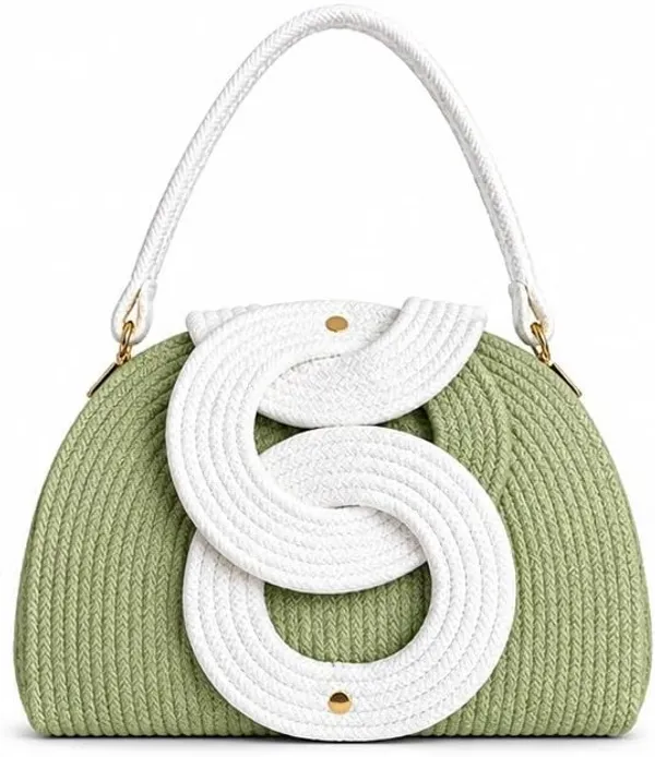 Cotton_Rope_Handmade_Cotton_rope__ring_design_bag___Rope_Crossbody_-_Bho_Summer_Pures_Handmade_Claret_Woven_Straw_Bag:_Boho_Wooden_Handle_Purse