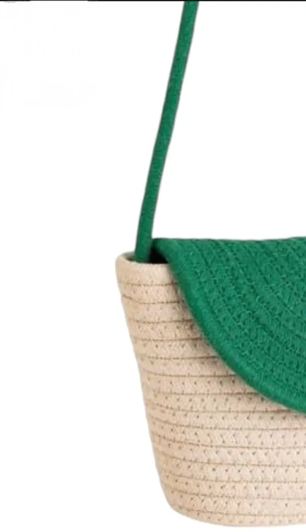 All_the_Cultures_Fabricating_India_Handmade_Small_Dry_/Natural_baskets/Chic_Dry__bag/handbag_from_India/carry_tote_bag_Sling_Bags_White-Crtoon/kids_baskets