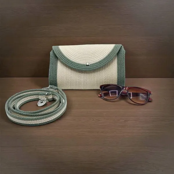 Handmade_cotton_cored_corssbody_Bags_small_purse_with_gold_chain_strap_and_strap_and_clasp,_Elegant_shoulder_bag,
