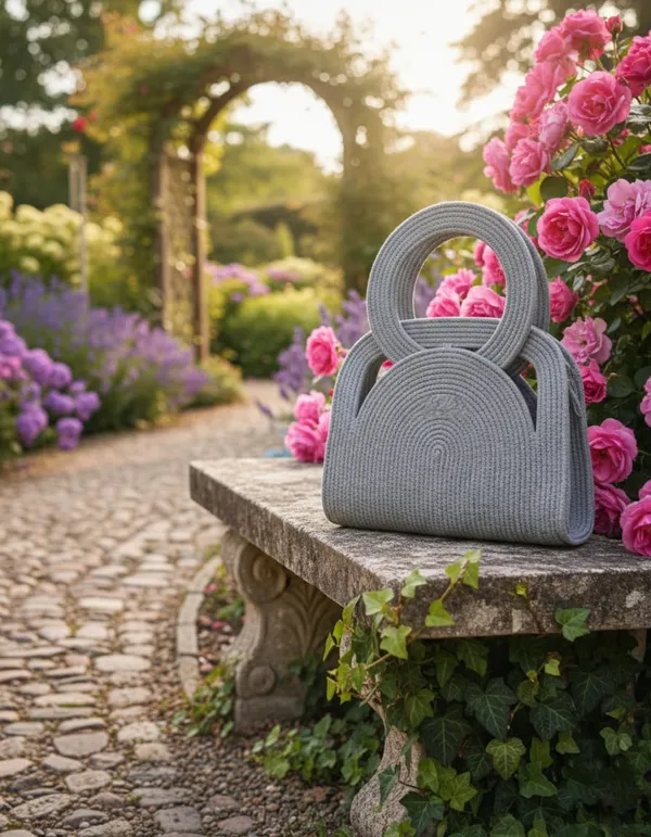 Cotton_rope_boho_fancy_handbag_stlish_handmade_.Handmade_cotton_cored_corssbody_Bags_small_purse_with_gold_chain_strap_and_strap_and_clasp,_Elegant_shoulder_bag,