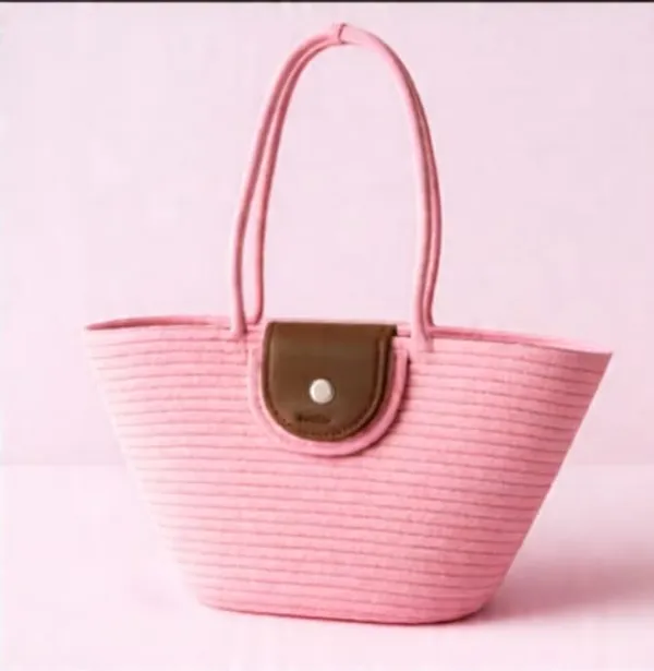 Women_CUTE_FANCY_Bucket_Bag_Casual_Woven_Beach_Handbag_Handmade_Small_Dry_grass/Natural_Cane/Chic_Dry_Grass_bag/handbag_from_Manipur/carry_tote_bag_Sling_Bags_White-Crtoon