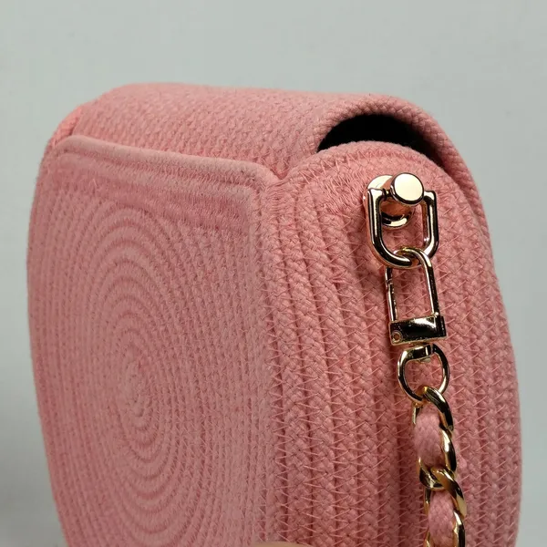 Handmade_cotton_cored_corssbody_Bags_small_purse_with_gold_chain_strap_and_strap_and_clasp,_Elegant_shoulder_bag,