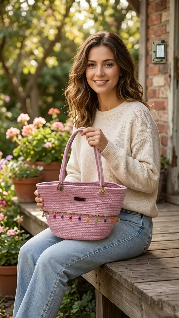 Cotton_Rope_Handmade_Cotton_rope_bag___Rope_Crossbody_-_Bho_Summer_Pures_Handmade_Claret_Woven_Straw_Bag:_Boho_Wooden_Handle_Pures_PINK
