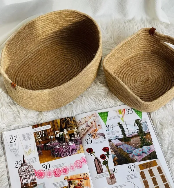 All_the_Cultures_Fabricating_India_Handmade_Small_Dry_/Natural_baskets/Chic_Dry__bag/handbag_from_India/carry_tote_bag_Sling_Bags_White-Crtoon/kids_baskets