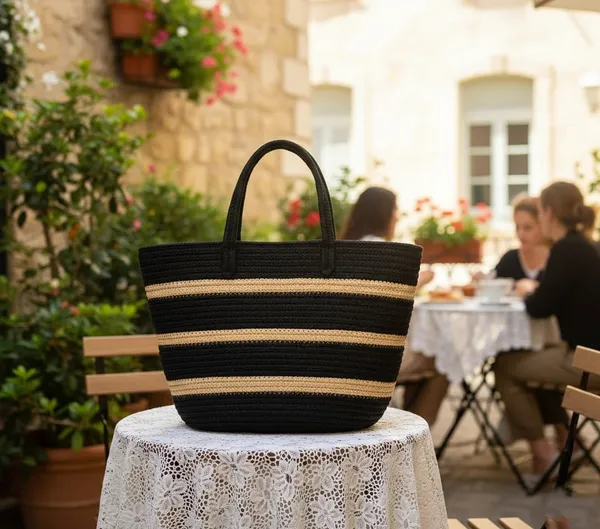 Black_Beige_Eco_&_friendly_Handmade_Jute_Bag_Women's_Tote_Shoulder_Bag_with_Rope_Handles