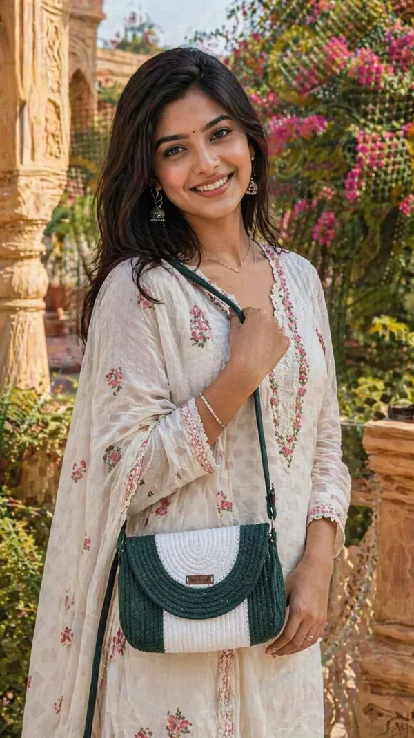 All_the_Cultures_Fabricating_India_Handmade_Small_Dry_/Natural_baskets/Chic_Dry__bag/handbag_from_India/carry_tote_bag_Sling_Bags_White-Crtoon/kids_baskets