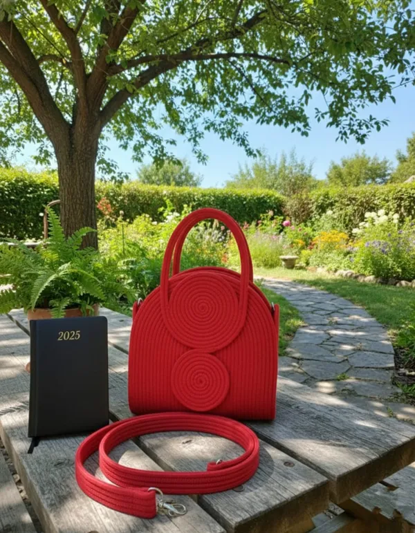 Cotton_rope_boho_fancy_handbag_stlish_handmade_.Handmade_cotton_cored_corssbody_Bags_small_purse_with_gold_chain_strap_and_strap_and_clasp,_Elegant_shoulder_bag,