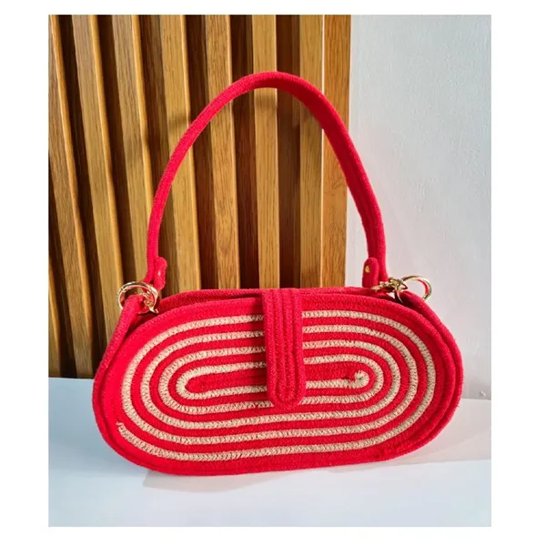 Handmade_cotton_cored_corssbody_Bags_small_purse_with_gold_chain_strap_and_strap_and_clasp,_Elegant_shoulder_bag,