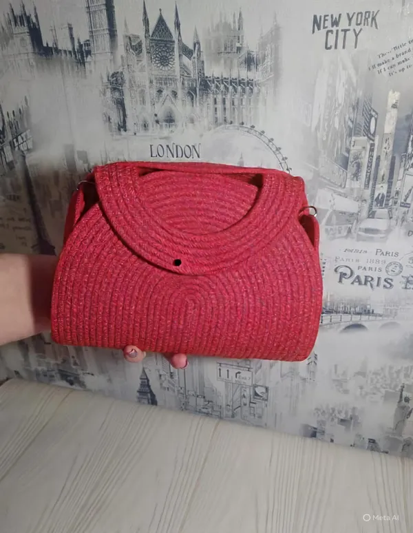 Cotton_Rope_Handmade__Rope_Crossbody_-_Bho_Summer_Pures_Handmade_Claret_Woven_Straw_Bag:_Boho_Wooden_Handle_Pures