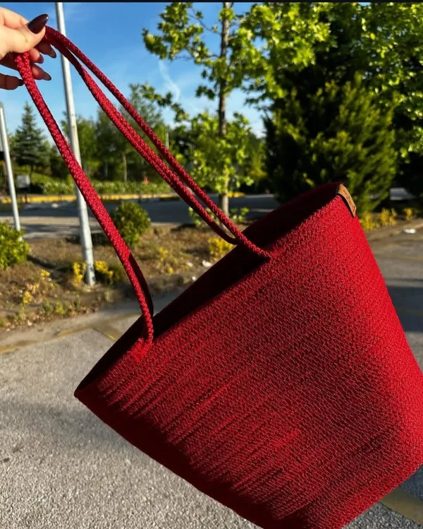 Women_CUTE_FANCY_Bucket_Bag_Casual_Woven_Beach_Handbag_Handmade_Small_Dry_grass/Natural_Cane/Chic_Dry_Grass_bag/handbag_from_Manipur/carry_tote_bag_Sling_Bags_White-Crtoon