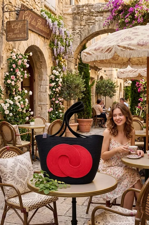 Cotton_Rope_Handmade_Cotton_rope_bag___Rope_Crossbody_-_Bho_Summer_Pures_Handmade_Claret_Woven_Straw_Bag:_Boho_Wooden_Handle_Pures_RED_;BLACK