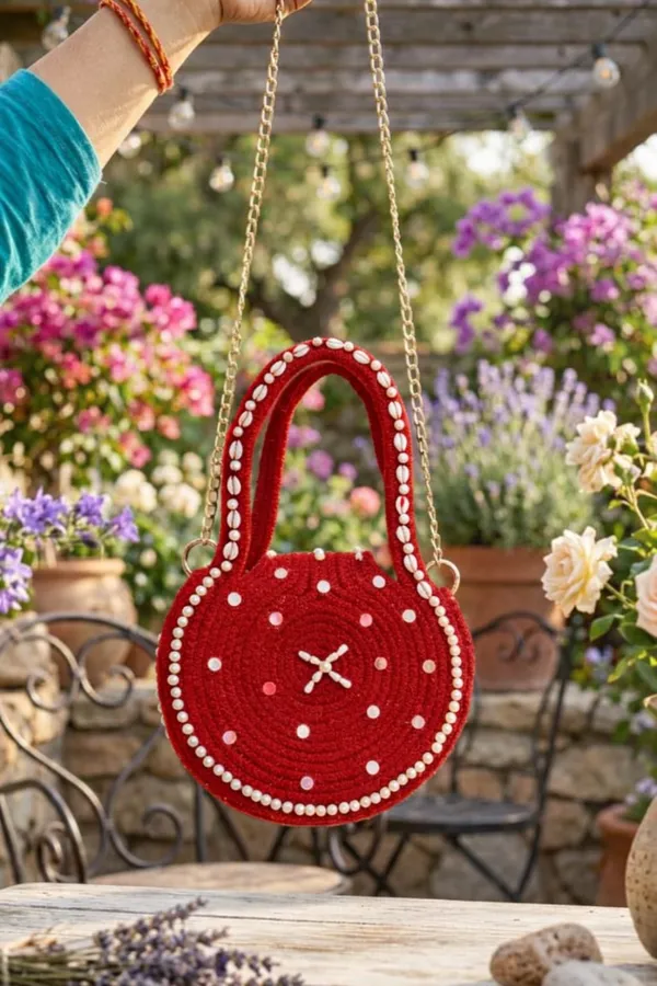 Cotton_rope_fancy_stone_work_desigen_handind_organiser_pure_cotton_boho_fancy__handbag_stylish_handmade_bag_shoulder_pures_for_ladies_girls_college_office_shopping_travel_marriage_party_1pce