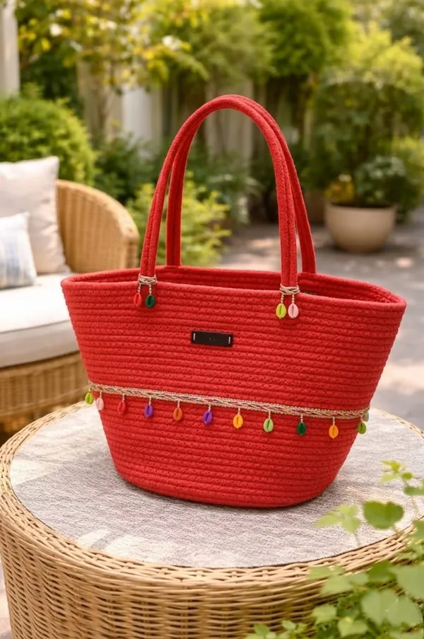 Cotton_Rope_Handmade_Cotton_rope_bag___Rope_Crossbody_-_Bho_Summer_Pures_Handmade_Claret_Woven_Straw_Bag:_Boho_Wooden_Handle_Pures_COLER_RED