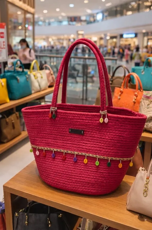 Cotton_Rope_Handmade_Cotton_rope_bag___Rope_Crossbody_-_Bho_Summer_Pures_Handmade_Claret_Woven_Straw_Bag:_Boho_Wooden_Handle_Pures_COLER_RED