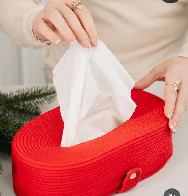 Red_Cotton_Premium_Tissue_Box_Holder