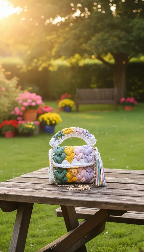 Women's_Stylish_HandKnitted_t-shirt_tarn_Crochet_bag_Women_CUTE_FANCY_Bucket_Bag_Casual_Woven_Beach_Handbag_Handmade_Small_Dry_grass/Natural_Cane/Chic_Dry_Grass_bag/handbag_from_Manipur/carry_tote_bag_Sling_Bags_White-Crtoon