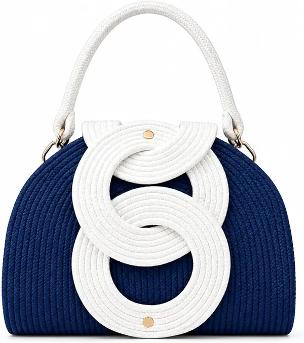 Cotton_Rope_Handmade_Cotton_rope__ring_design_bag___Rope_Crossbody_-_Bho_Summer_Pures_Handmade_Claret_Woven_Straw_Bag:_Boho_Wooden_Handle_Purse