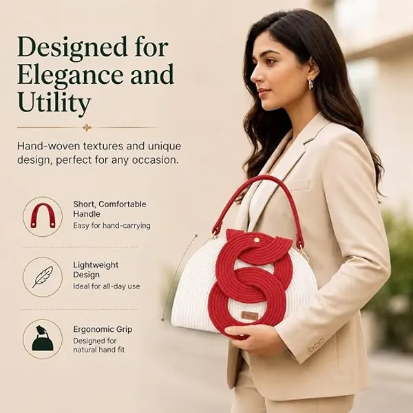 Cotton_Rope_Handmade_Cotton_rope__ring_design_bag___Rope_Crossbody_-_Bho_Summer_Pures_Handmade_Claret_Woven_Straw_Bag:_Boho_Wooden_Handle_Purse