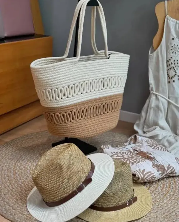 Cotton_Rope_Handmade__Rope_Crossbody_-_Bho_Summer_Pures_Handmade_Claret_Woven_Straw_Bag:_Boho_Wooden_Handle_Pures