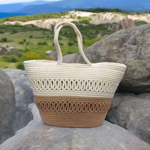 Cotton_Rope_Handmade__Rope_Crossbody_-_Bho_Summer_Pures_Handmade_Claret_Woven_Straw_Bag:_Boho_Wooden_Handle_Pures