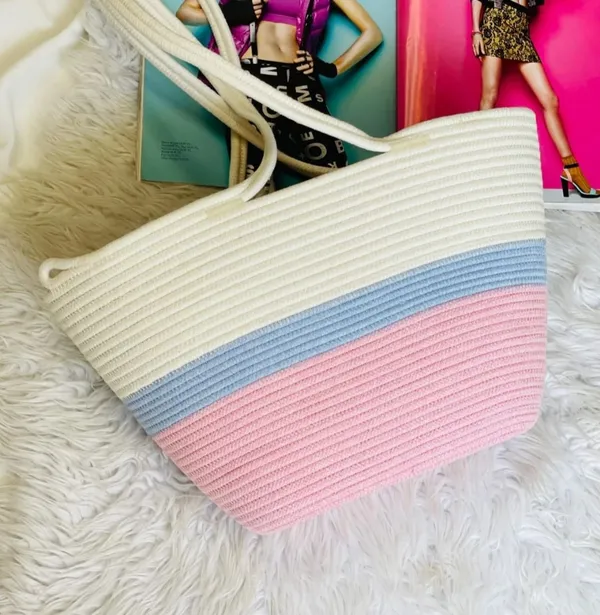 All_the_Cultures_Fabricating_India_Handmade_Small_Dry_/Natural_baskets/Chic_Dry__bag/handbag_from_India/carry_tote_bag_Sling_Bags_White-Crtoon/kids_baskets