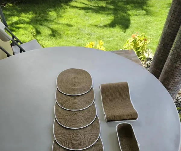 Cotton_Rope/_Jute_/Small_Dry_grass/Natural_Cane/Chic_Dry_Grass_Bag/Woven_Boho_Farmhouse_Table_/Kichen_Décor/Washable_And_Handmade_Rustic_Table/Cotton_Rope__Table_Runner/Placemat_Natrual_Burlap_Farmhouse_Coster_For_Drink/Dining_Kitchen_Desk_Décor_White_Beige.